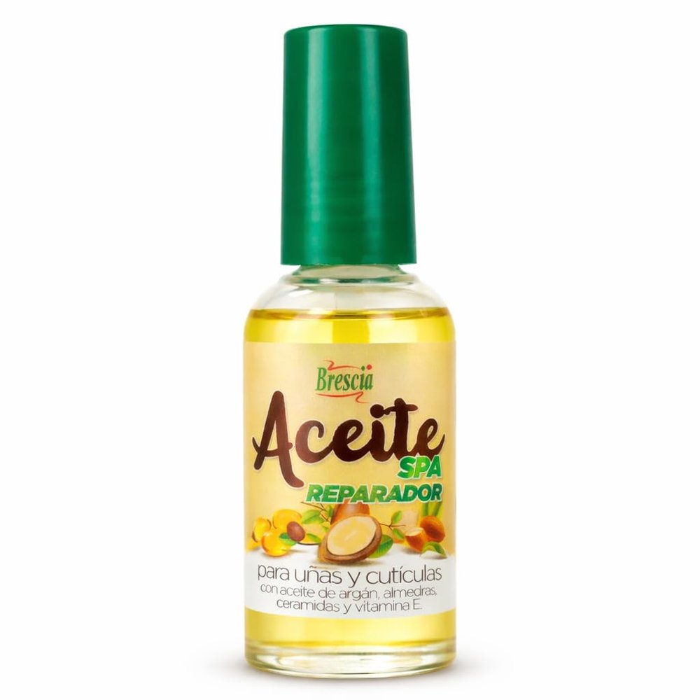 Brescia Nail and Cuticle Repair Oil with Argan Oil, Almond Oil, Ceramides and Vitamin E
