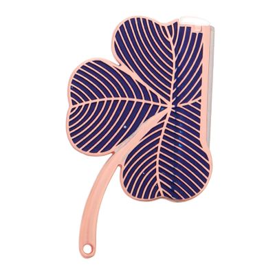 GALPADA Women Eyebrow Trimmer Creative Shamrock Shape Stainless Steel Facial Hair Beginner-Friendly Brow Epilator for Precise Eyebrow Shaping Tool