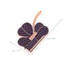 GALPADA Women Eyebrow Trimmer Creative Shamrock Shape Stainless Steel Facial Hair Beginner-Friendly Brow Epilator for Precise Eyebrow Shaping Tool view 2