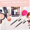 Didiseaon Dual Ended Lip Brush Applicator Retractable Makeup Tool for Lipstick Gloss Concealer Eyeshadow Compact Portable Design for Travel Home Use for Professionals view 3