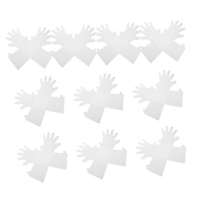WOFASHPURET 10pairs Hand and Foot Mask Empty Bag Long Moisturizing Gloves DIY Hand Masks Gloves Skincare Touchscreen Compliant