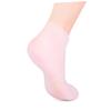 PartyKindom 3 Pairs Moisturizing Socks for Dry Cracked Feet Exfoliating and Hydrating Foot Care Pairs for Women Soft Gel Lining for Home and Travel view 4