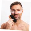 MERRYHAPY 2pcs Elegant Beard Brush Natural Boar Bristles Hairdressing Brush for Mustache Grooming view 4