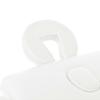2-Zone Folding Massage Table 3.9" Thick White18,5KG view 3