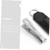 Baluue Stainless Steel Nail Clipper Durable Manicure Tool for Thick Nails Easy to Use for Home Salon Chic Design Resistant Construction view 3