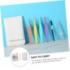 CALLARON Eyebrow Grooming Kit Eyebrow Scissor Clips Brow Shaper Trimmer Tweezers Makeup Tool for Women Men view 3