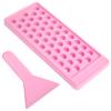 50Pcs Lip Balm Tubes Empty 5.5ml(0.18 oz)- BPA Free Twist-Up Containers with Color Caps, Leak-Proof DIY Lip Balm, for Homemade Lipstick, Mix Color Cap view 1
