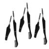OUNONA 6pcs Folding Eyelash Brush Eyelash Combs and Eyebrow Grooming Brush Dual-use for Lash and Brow Shaping Non-slip Handle Cosmetics Tool view 1
