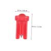 Outanaya 100pcs Eyelash Glue Bottle Tips Precision Applicator Needles for Glue Dispensing Sturdy Nozzle for Salon and Home Use for Eyelash Extensions view 2