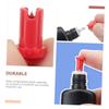 Outanaya 100pcs Eyelash Glue Bottle Tips Precision Applicator Needles for Glue Dispensing Sturdy Nozzle for Salon and Home Use for Eyelash Extensions view 3