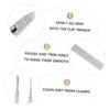 Baluue 5pcs Professional Nail Trimmer Nail Care Includes Clippers Double- Cleaner File and More for Ingrown Prevention view 3