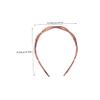 OUNONA 4pcs Mesh Hollow Headband Comb Headband Women Hair Accessory Face Wash Decor view 2