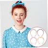 OUNONA 4pcs Mesh Hollow Headband Comb Headband Women Hair Accessory Face Wash Decor view 3