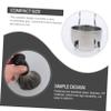 FOMIYES 1set Male Shaving Brush Kit Handle Shaving Brush with Foaming Bowl and Stand for Beard Care Grooming Accessory for Men view 3