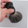 FOMIYES 1set Male Shaving Brush Kit Handle Shaving Brush with Foaming Bowl and Stand for Beard Care Grooming Accessory for Men view 4