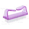 FOMIYES 1pc Nail Brush Nail Cleaning Brush Plastic Material Comfortable Grip Easy to Use view 2
