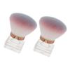 IWOWHERO 2pcs Mushroom Head Paint Brush Nail Art Tools Soft Bristles for Cleaning Detangling Nail Brush for Cleaning Fingernails view 1