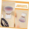 IWOWHERO 2pcs Mushroom Head Paint Brush Nail Art Tools Soft Bristles for Cleaning Detangling Nail Brush for Cleaning Fingernails view 3