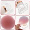 IWOWHERO 2pcs Mushroom Head Paint Brush Nail Art Tools Soft Bristles for Cleaning Detangling Nail Brush for Cleaning Fingernails view 4