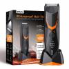 Manscape Body Hair Trimmer for Men with LED Light for Balls/Pubic/Groin/Legs/Chest, IPX7 Waterproof Body Groomer with Ceramic Blade, Fast Charging Shaver for Wet or Dry Use view 1