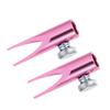 SMASOLO 2pcs Dual-Sided Eyeliner and Eyebrow Pencil Sharpener Tool Compact Sharpener Shaped Slots for Precision Makeup Application for Lipliner and Eye Pencils view 1