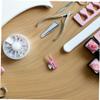 SMASOLO 2pcs Dual-Sided Eyeliner and Eyebrow Pencil Sharpener Tool Compact Sharpener Shaped Slots for Precision Makeup Application for Lipliner and Eye Pencils view 4