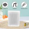 CALLARON 200pcs Care Cotton Swabs with Double Heads Safe Ear Cleaning and Makeup Applicator Tools for Adults Convenient Storage Box view 3