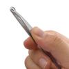 OUNONA 1pc Stainless Steel Nose Hair Trimmer Round Head Design and Personal Grooming Tool for Brow and Nose Hair Removal Salon view 3