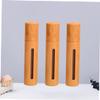 Healvian 3 Pack 10ml Bamboo Roller Bottles with Window for Oils view 3
