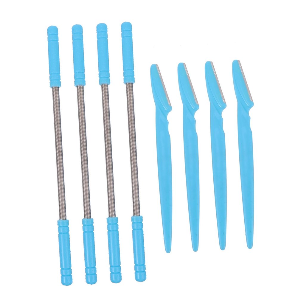 BESTYASH 4pcs Facial Epilator Set Hair Removal Eyebrow Trimmer for Men Women Kit Facial Hair Remover Tool Face Trimmer Detailed Trimming