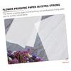 SUPVOX 30pcs Herbarium Blotting Paper for Flower Pressing Embossed Backing Paper Leaf Pressing Kit Plant Specimen Making Tool view 4