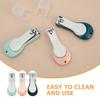 Abaodam 3pcs Nail Care Kit for Newborns Nail Clippers Fingernail Trimmer Boy Girl Comfort Grip view 3