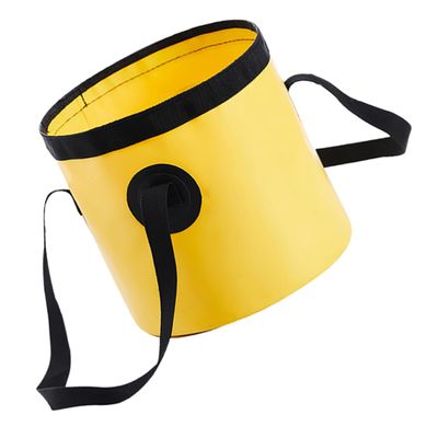 ifundom Foldable Water Bucket Camping Soaking Bucket Portable Camping Wash Basin for Outdoor Activities