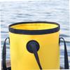ifundom Foldable Water Bucket Camping Soaking Bucket Portable Camping Wash Basin for Outdoor Activities view 4
