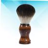 LIFKOME Portable Beard Brush with Soft Nylon Bristles Skin Friendly for Men for Grooming Maintaining Facial Hair Compact Design for Travel view 2