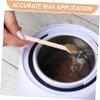 PACKOVE 200pcs Wax Applicator Sticks Wooden Waxing Spatulas for Precise Hair Removal Sturdy Design for Smooth Application view 3