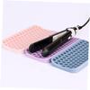FRCOLOR 2pcs Counter Flat Iron Holder Heat Press Mat for Hair Straightener and Curling Iron view 4