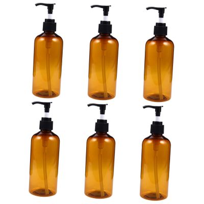 CALLARON 6pcs Emulsion Press Bottles Leak Pump for Storing Lotions Shampoos and Essences Versatile Dispenser for Home Travel