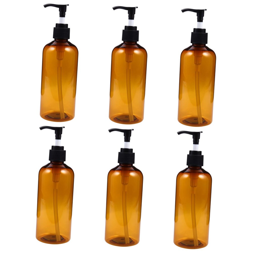 CALLARON 6pcs Emulsion Press Bottles Leak Pump for Storing Lotions Shampoos and Essences Versatile Dispenser for Home Travel