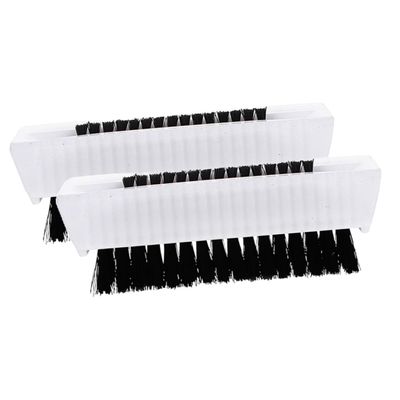NIYANGLE 2pcs Multi-function Fingernail Brush Wear-resistant Nail Scrub Brush Hand Scrub Double-sided