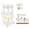 360 Rotating Makeup Organizer, Upgraded 3 Tier Skincare Perfume Organizers for Women, Bathroom Organizer Countertop, Clear Cosmetic Dresser Organizer with Makeup Brush Holder, Sink&Counte (Clear) view 2