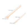 LALADEFIEE 200pcs Wooden Wax Applicators for Hair and Face Removal Household and Salon Use Precision Spatulas for Smooth Hair Removal Portable Waxing Sticks Kit view 2