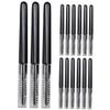 Healeved 20Pcs Portable Brow Shaping Brush with Lids Eyelash Comb for Smooth Brows and Lashes Makeup Tool for Women present for Makeup Lovers view 1