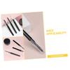 Healeved 20Pcs Portable Brow Shaping Brush with Lids Eyelash Comb for Smooth Brows and Lashes Makeup Tool for Women present for Makeup Lovers view 3
