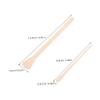Ipetboom 200pcs Waxing Sticks for Hair Removal Smooth Application Wooden Spatulas for Nose Waxing Single Use for Home and Salon Use view 2