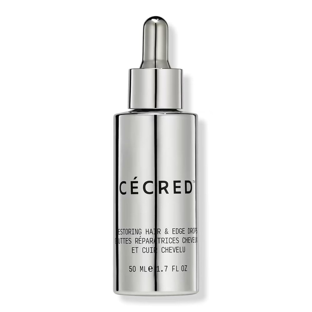 Ccred Restoring Hair & Edge Drops - Daily Peptide Serum for Fuller-Looking Hair, Supports Hairline & Scalp Health, Strengthens Roots,1.7 fl oz