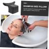EXAOMBLE Comfortable Shampoo Bowl Neck Pillow Waterproof Hair Washing Cushion for Salon Home Use Ergonomic Neck Support for Spa and Bathtub for Seniors Disabled view 4