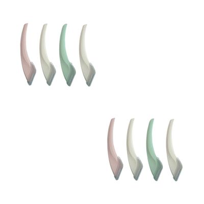 CALLARON 4pcs Compact Eyebrow Trimmer Tool Eyebrow Razor for Women Portable Hair Remover for Travel and Quick Grooming