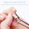 2pcs Stainless Steel Nail Repair-Clamp Tweezer Nail Art Multi Function Pincher Product Statistics Code -2311 view 2