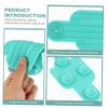 CALLARON 2pcs Watermelon Scrub Pad Makeup Brush Cleaner Silicone Brush Cleaning Mat view 4